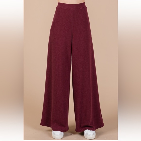 RESTOCKED Boho wide leg pant 2-piece sweatshirt set - Picture 5 of 7